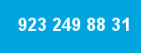 923 249 88 31 923 249 88 31
